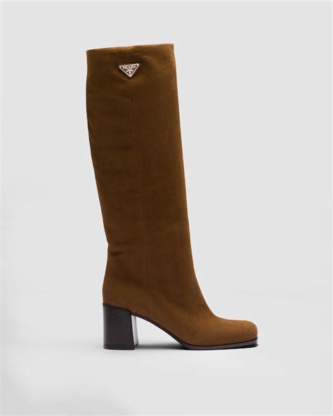 prada stiefeletten grau|Damen Stiefel, Stiefeletten, Ankle & Chelsea Boots .